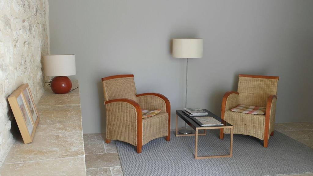 Les Foucauds Hotel Saint-Quentin-de-Caplong Kültér fotó