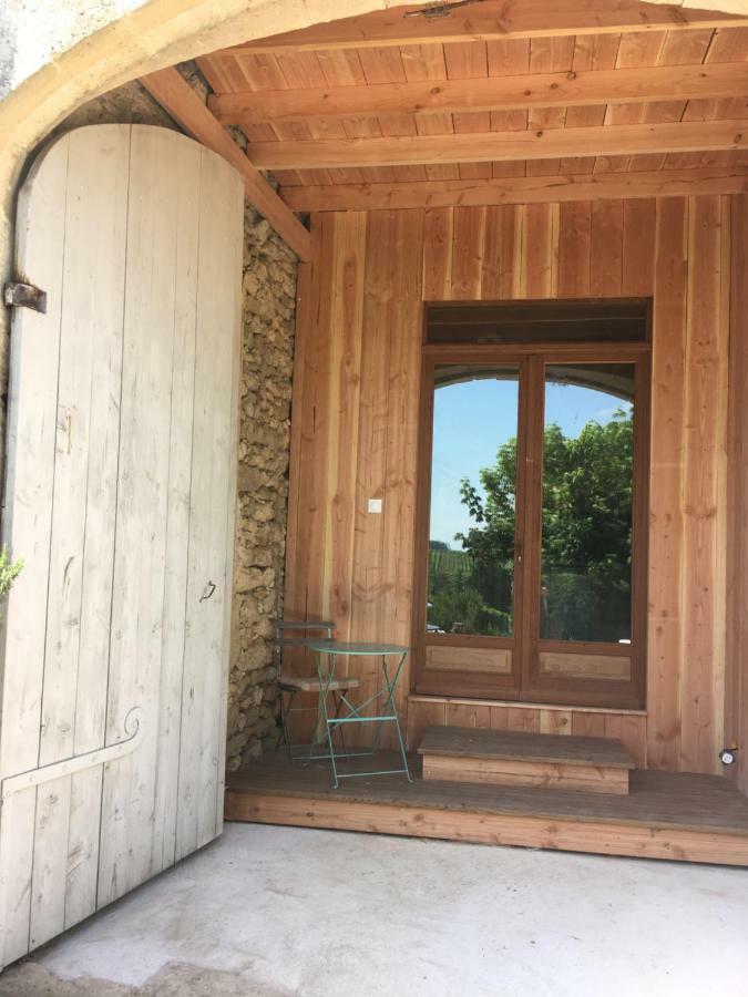 Les Foucauds Hotel Saint-Quentin-de-Caplong Kültér fotó